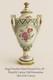 Regal Porcelain Hand-painted Covered Urn, 18 Floral & Lattice Gilt, Art Deco