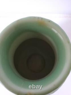 Rookwood Art Pottery Early 1900's Green Glazed Porcelain Art Deco Vase 6452