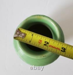 Rookwood Art Pottery Early 1900's Green Glazed Porcelain Art Deco Vase 6452