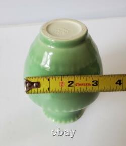 Rookwood Art Pottery Early 1900's Green Glazed Porcelain Art Deco Vase 6452