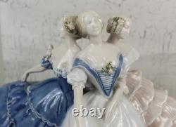 Rosenthal 1912 Claire Volkhart BLUE White BALLET Figurine AS IS