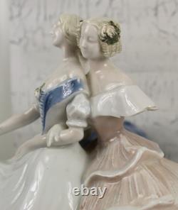 Rosenthal 1912 Claire Volkhart BLUE White BALLET Figurine AS IS