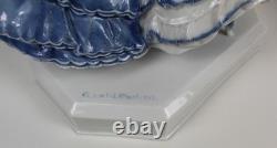 Rosenthal 1912 Claire Volkhart BLUE White BALLET Figurine AS IS