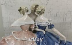 Rosenthal 1912 Claire Volkhart BLUE White BALLET Figurine AS IS