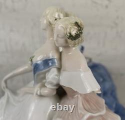 Rosenthal 1912 Claire Volkhart BLUE White BALLET Figurine AS IS