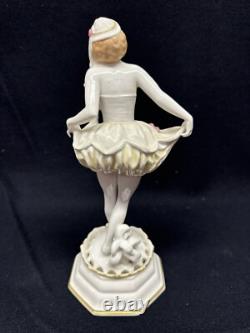 Rosenthal Art Deco Porcelain Figure Pierette D CHAROL