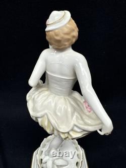 Rosenthal Art Deco Porcelain Figure Pierette D CHAROL
