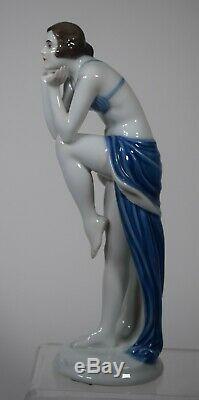 Rosenthal Art Deco Porcelain Figure of Anita Berber, Circa 1925