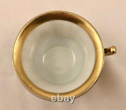 Rosenthal Demitasse Cup & Saucer, Hand Painted, Art Deco