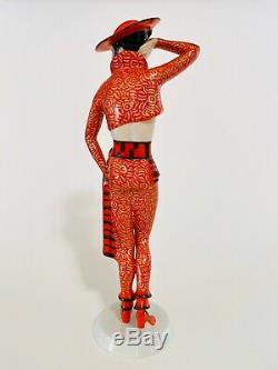 Rosenthal German Porcelain Figurine CARMEN Art Deco Lady Dancer Goldscheider Era