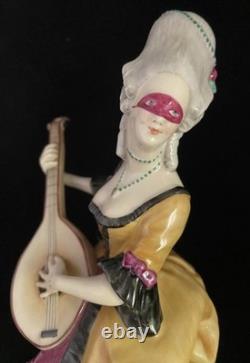 Rosenthal Kunst-Abteilung Bavaria Figurine Hand Painted Art Deco Rare