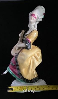 Rosenthal Kunst-Abteilung Bavaria Figurine Hand Painted Art Deco Rare