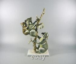 Rosenthal, L. Keizinger Koala Family, Art Deco Porcelain Figurine (bt027)