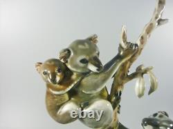 Rosenthal, L. Keizinger Koala Family, Art Deco Porcelain Figurine (bt027)
