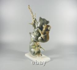 Rosenthal, L. Keizinger Koala Family, Art Deco Porcelain Figurine (bt027)