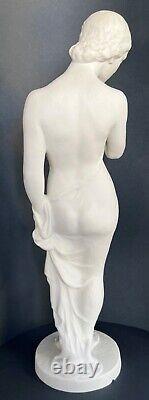 Rosenthal, Nude Girl Standing, R. Kaesbach, Porcelain, 55,5 cm / 21.85 Inch