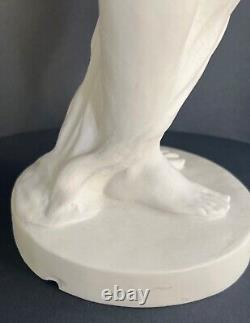 Rosenthal, Nude Girl Standing, R. Kaesbach, Porcelain, 55,5 cm / 21.85 Inch