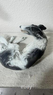 Rosenthal Selb Bavaria Borzoi Dog Figurine Handgemalt Art Deco Porcelain