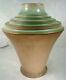 Roseville Art Pottery Futura 395-10 Stepped Urn Large Vase Gorgeous Art-deco