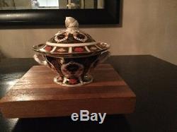 Royal Crown Derby Old Imari #1128 Soup Tureen With Lid