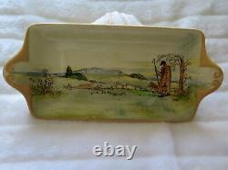 Royal Doulton Series Ware Tab Handled Sandwich Tray The Cotswold Shepherd