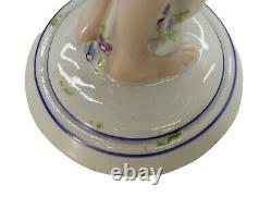 Royal Dux Elly Strobach Nude Porcelain figurine, art deco ca. 1930 (# 14564)