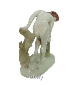 Royal Dux Nude Porcelain figurine, art deco ca. 1930 (# 14565)