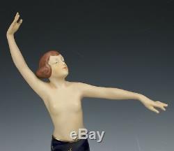 Royal Dux by Schaff art deco figurine 3251 Dancing Woman WorldWide