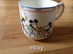 Royal Paragon W. Disney Mickey Mouse Cup Lets be as happy as we can all day long