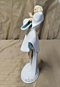SCHAUBACH KUNST Porcelain Lady Figurine Russian Folk Dancer Art Deco Sculpture