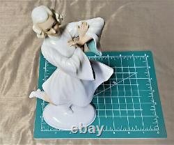 SCHAUBACH KUNST Porcelain Lady Figurine Russian Folk Dancer Art Deco Sculpture