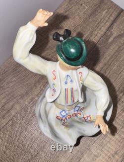 SCHAUBACH KUNST RARE Dancing LadyFigurineGermanyVintageART DECO 8.5 Tall