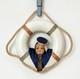 Sailor Lady Ornament Navy Bathing Beauty Woman Figurine Art Deco