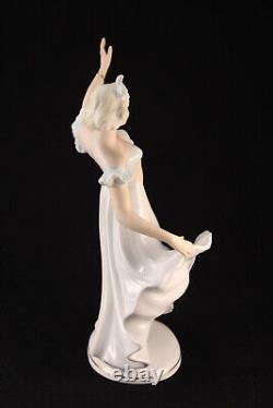 Schaubach-Kunst Wallendorf German Art Deco 1202 Dancing Lady Porcelain Figurine