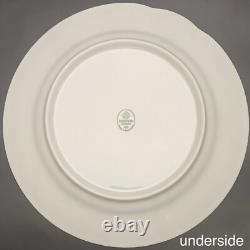 Schirnding Porcelain Art Deco Wave & Shell Dinnerware for 6 1974-1989 Germany