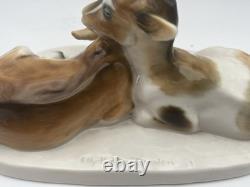 Schwarzburger Werkstaetten Porcelain Baby Goats