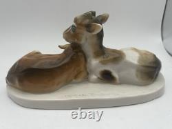 Schwarzburger Werkstaetten Porcelain Baby Goats