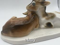 Schwarzburger Werkstaetten Porcelain Baby Goats