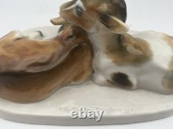 Schwarzburger Werkstaetten Porcelain Baby Goats