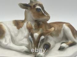 Schwarzburger Werkstaetten Porcelain Baby Goats