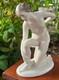 Signed Rosenthal Porcelain Nude Woman After The Bath Art Deco Figurine Excellent