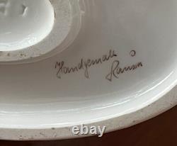 Signed Rosenthal Porcelain Nude Woman After The Bath Art Deco Figurine Excellent