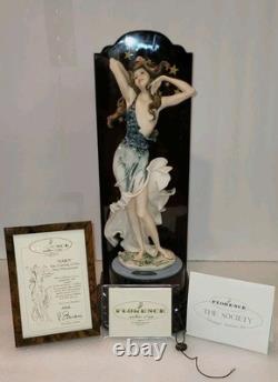 Singed G. Armani DAWN The Coming Of The New Millennium #1409C With Custom Stand