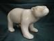 Statue Figurine Bear Wildlife Art Deco Style Art Nouveau Style Porcelain Crackle