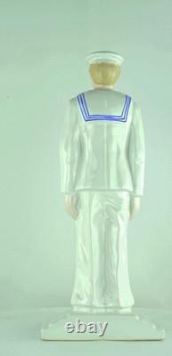 Statue Figurine Marine Art Deco Style Art Nouveau Style Porcelain Enamels