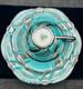 Stunning 3 Piece Set Plate Saucer Cup Silver Art Deco Rosenthal Bavaria Germany