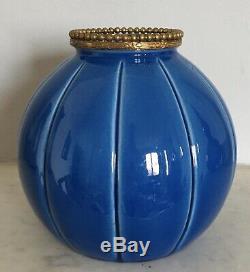 Superbe vase céramique PAUL MILLET Sèvres ART-DECO 1920 (Porcelaine.)