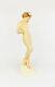 Top Rare Antique 1920 Royal Dux Art Deco Dancer Figurine Women Naked Act