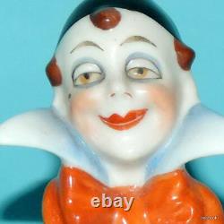 Tea-cosies Fabulous Half Doll Clown Pierrot Art Deco Twenties With Collar