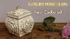 Transform Ordinary Cardboard Into Graceful Porcelain Candy Jar Decoupage Tutorial